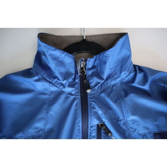 Mountain Hard Wear OM3894 Men's Sz Small Blue/Black Full Zip Windbreaker Jacket - Picture 6 of 10
